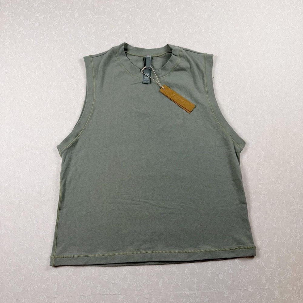 SKIMS NWT Cotton Jersey Mineral Tank Top — Size 2XL